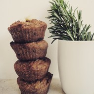 Цельнозерновые маффины с изюмом и грецкими орехами (без сахара и без яиц)