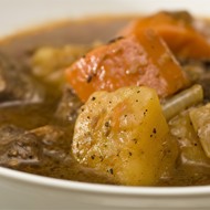 Чанахи с зеленой фасолью