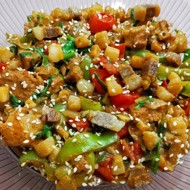 Чашушули из свиной шеи