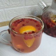 Чай с брусникой