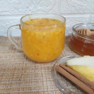 Чай с облепихой и грушей