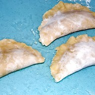 Чебуреки с заварным тестом