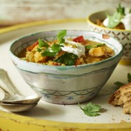 Чечевичный суп со шпинатом от Джейми Оливера