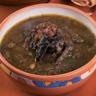 Чечевичный суп со шпинатом