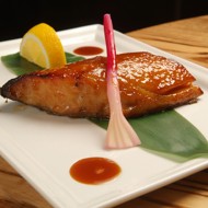 Черная треска с мисо в стиле нобу