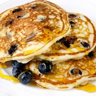 Черничные блины