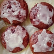 Черничные маффины с лимонной цедрой