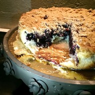 Черничный пирог-штрейзель