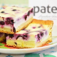 Чернично-сметанный пирог