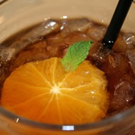 Черный чай с апельсином