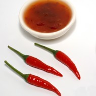 Чесночный винегрет с чили