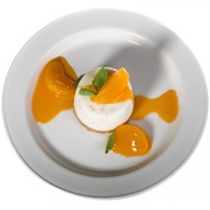 Чизкейк без запекания с марсалой и апельсинами