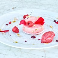 Чизкейк на розовой воде