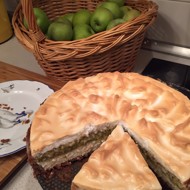 Чизкейк с меренгой