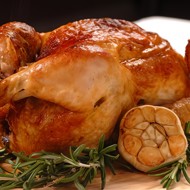 Цыпленок табака с топленым маслом