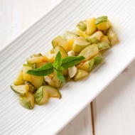 Цукини на гриле с мятой