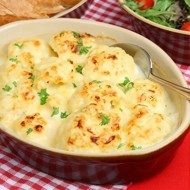 Цветная капуста под соусом с паприкой