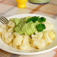 Цветная капуста с соусом