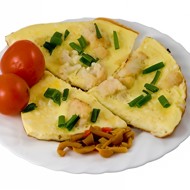 Цветная капуста в омлете