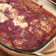 Десерт из вишни