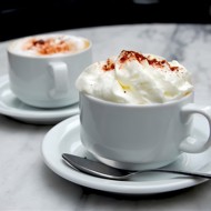 Десерт с капучино