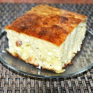 Диетическая творожная запеканка с изюмом