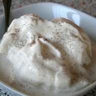 Домашнее ванильное мороженое