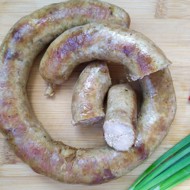 Домашняя колбаса из свинины