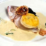 Дорада с картофельным пюре