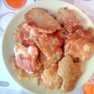 Драники с курицей