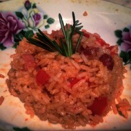 Джамбалайя с ветчиной и беконом