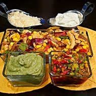 Фахитас с острой курицей