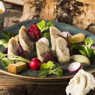 Фаршированный зеркальный карп