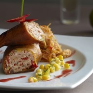 Фаршированные перцы по-мексикански с лапшой