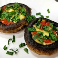 Фаршированные шампиньоны