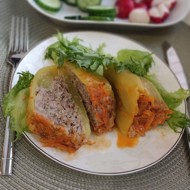 Фаршированные перцы с рисом