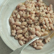 Фасоль каннеллини с розмарином