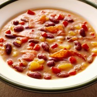 Фасоль с картофелем