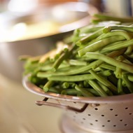 Фасоль с орехами