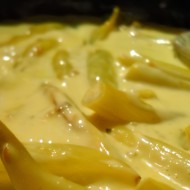 Фасоль в сливках