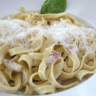 Феттучини карбонара