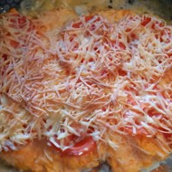 Филе горбуши, запеченное с овощами