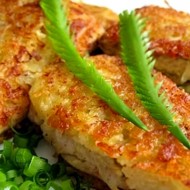 Филе окуня, запеченное в тесте