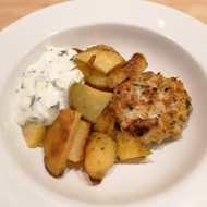 Фишкейки с цитрусовым тартаром