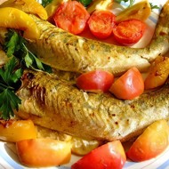 Форель в апельсинах