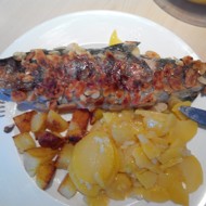 Форель в миндальном пальто