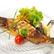 Форель жареная