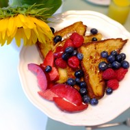 Французские тосты с ягодами