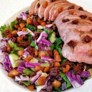 Французский салат с уткой