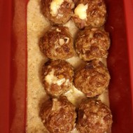 Фрикадельки с сыром дор-блю и фетой